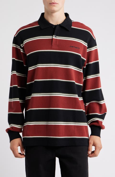 Malone Long Sleeve Cotton Rubgy Shirt