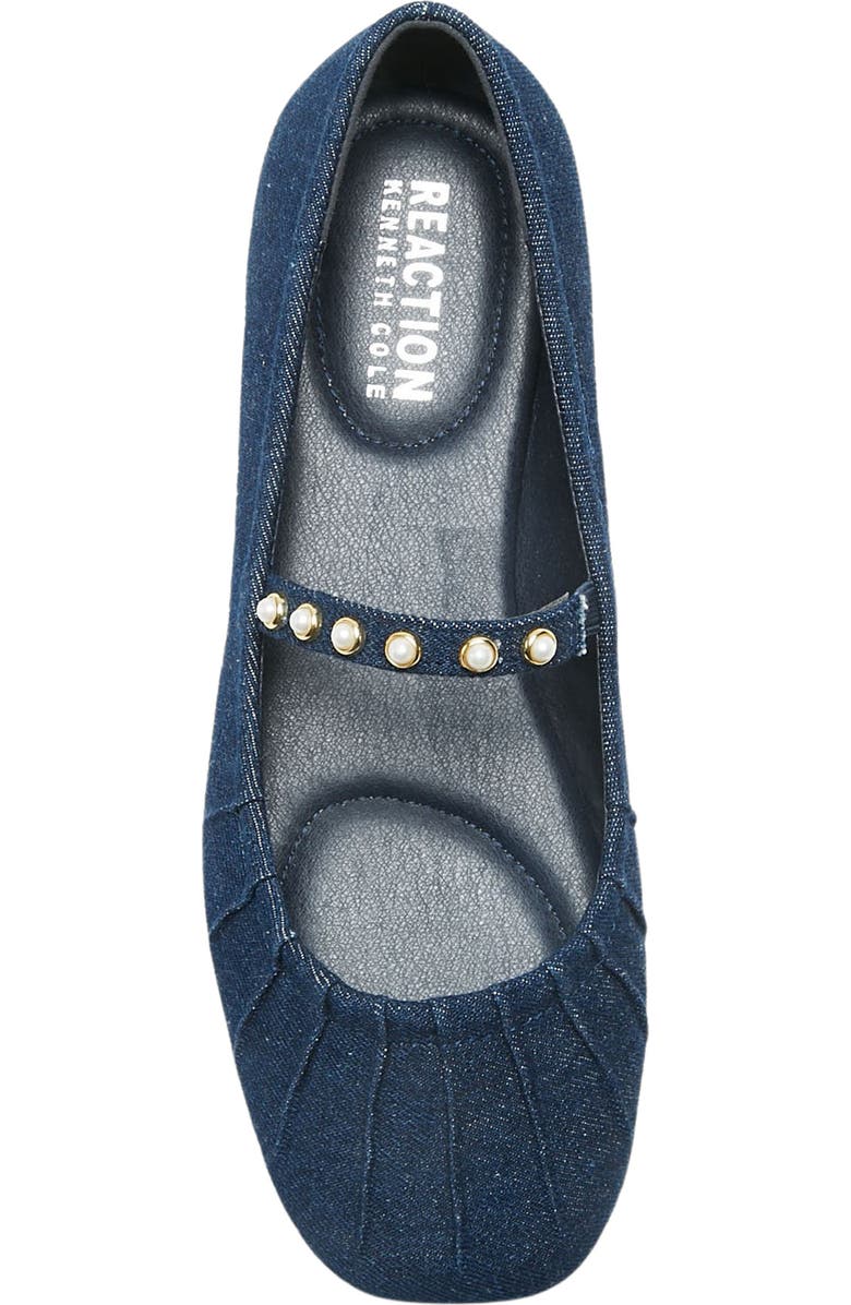 Reaction Kenneth Cole Eimar Imitation Pearl Mary Jane Flat, Alternate, color,