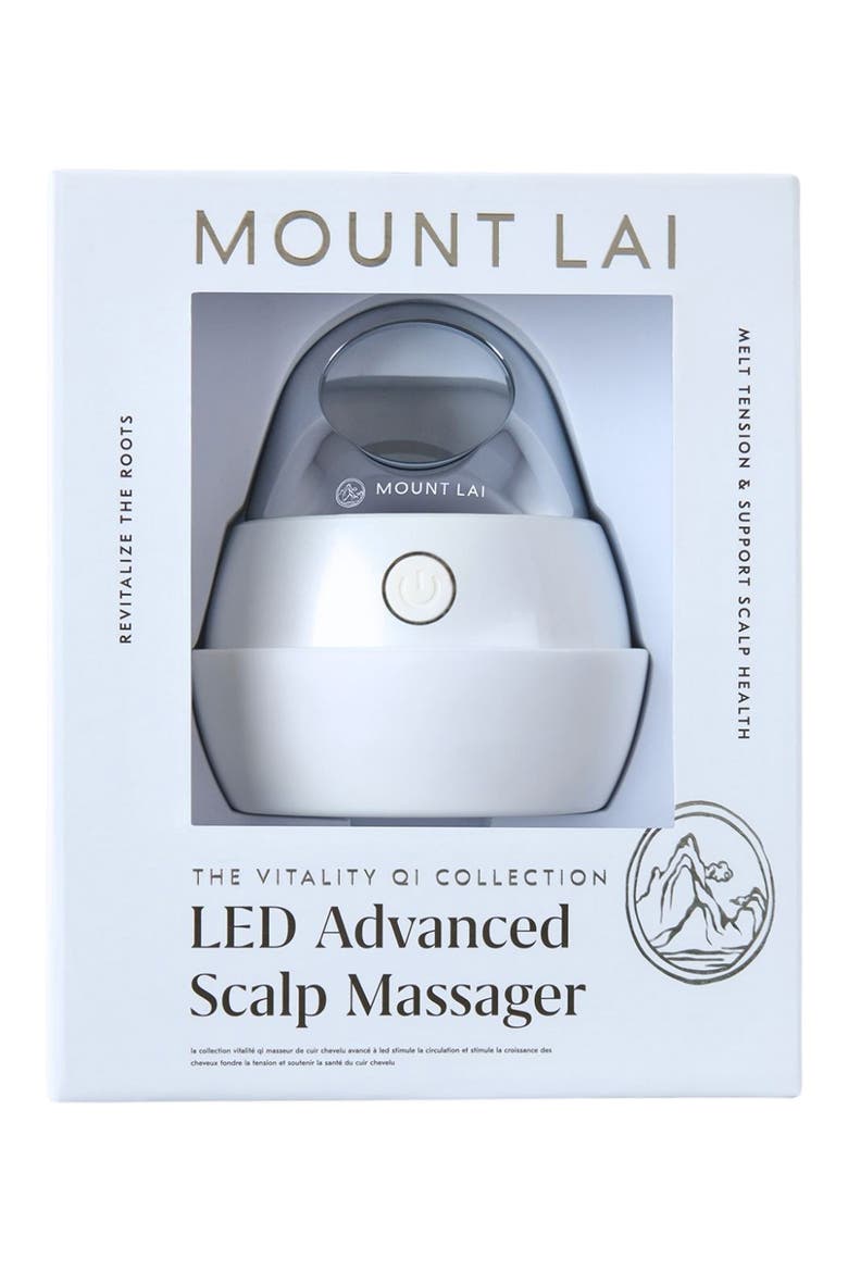 LED Advanced Scalp Massager, Alternate, color, WHITE