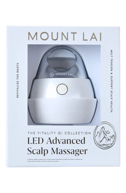 Mount Lai Led Advanced Scalp Massager In White