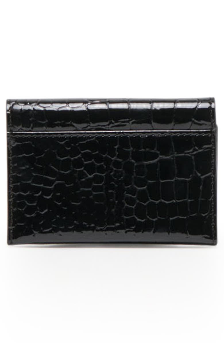 Dolce Vita Croc Embossed Card Case, Alternate, color, 