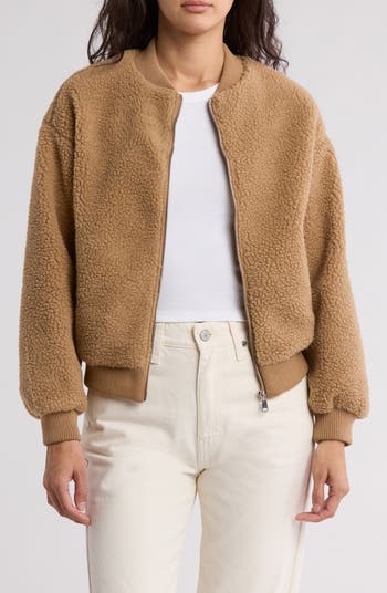 Joe's ★ Faux Shearling Bomber Jacket Joe's Faux Shearling Bomber Jacket | Nordstromrack