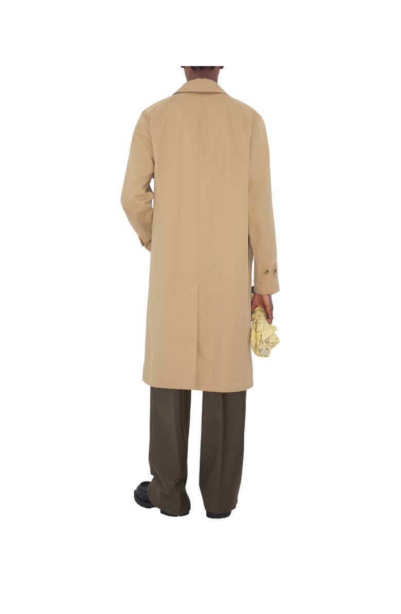 Burberry Long Camden Heritage Car Coat, Alternate, color, Honey