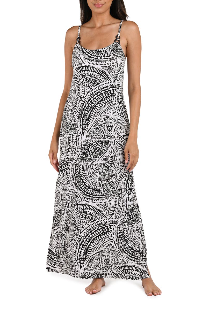 La Blanca Dream Catcher Cover-Up Maxi Dress, Main, color, 