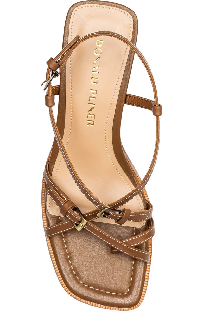 Donald Pliner Daffney Strappy Sandal, Alternate, color, Saddle