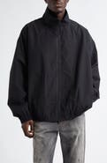 Acne Studios 1996 Logo Embroidered Cotton & Recycled Nylon Jacket