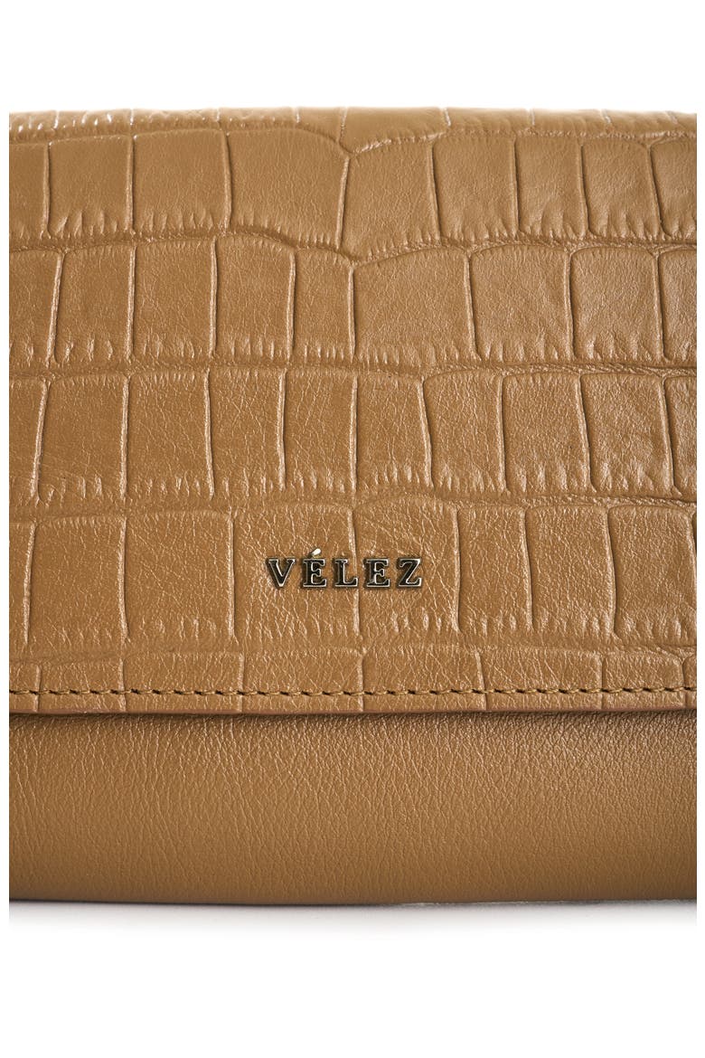 Leather Bifold Large Wallet, Alternate, color, Brown