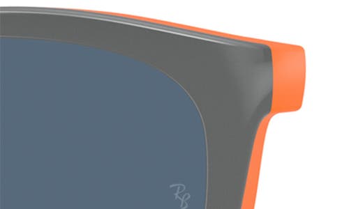 Ray Ban Ray-ban Kids' 45mm Phantos Optical Glasses & Clip-on Sunglasses In Orange
