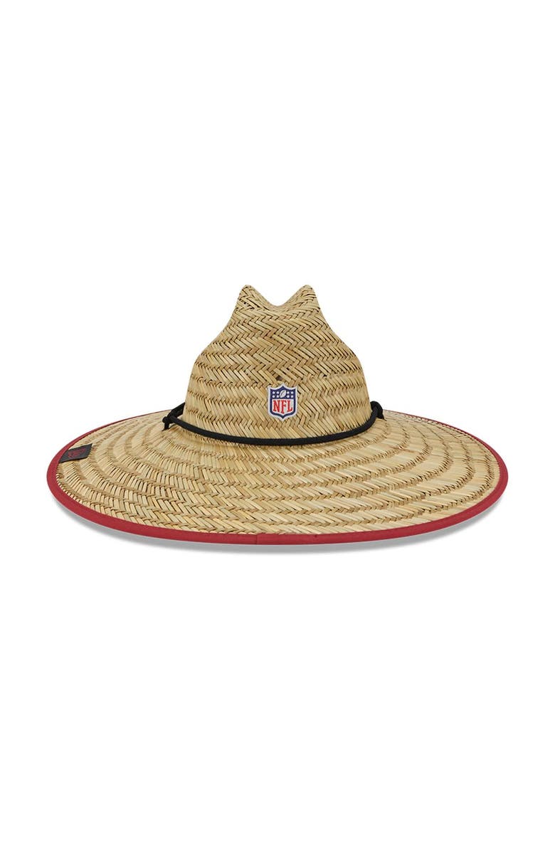 New Era Men's New Era Natural Arizona Cardinals NFL Training Camp Official Straw Lifeguard Hat, Alternate, color, Natural