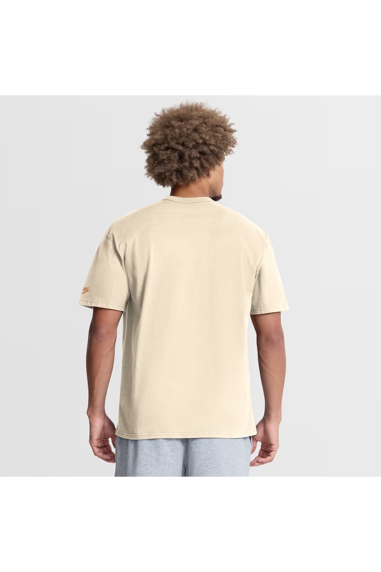 Men's Nike Natural Denver Broncos Vintage Mod Blown Away Max90 T-Shirt, Alternate, color, Natural
