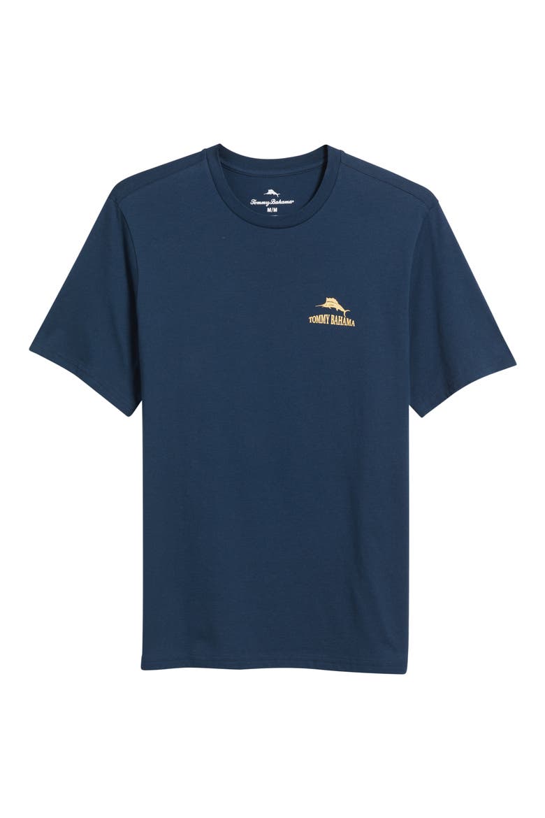 The Beach Is Back Graphic T-Shirt, Alternate, color, NAVY