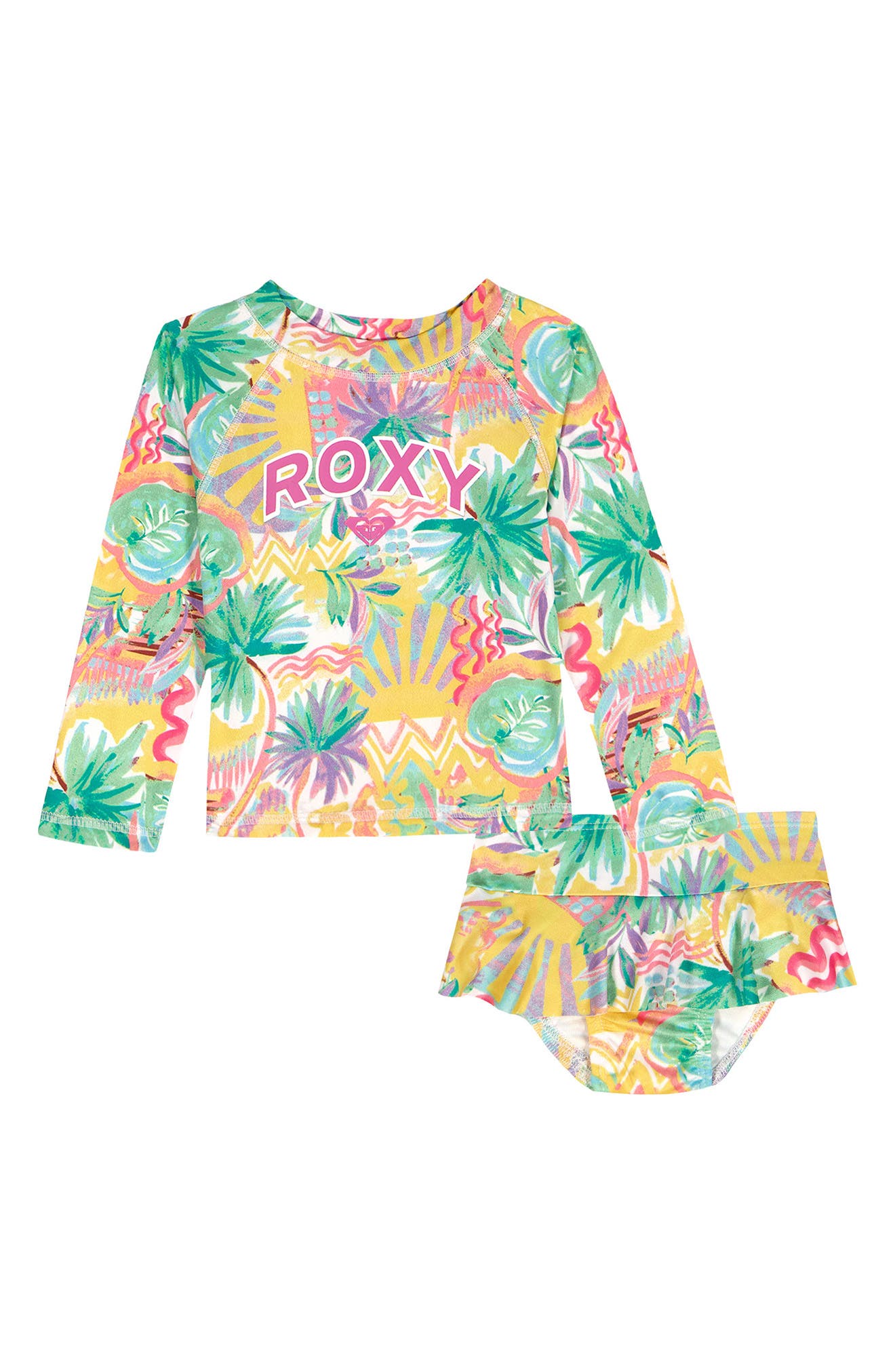 Roxy Kids' Two-Piece Rashguard Set