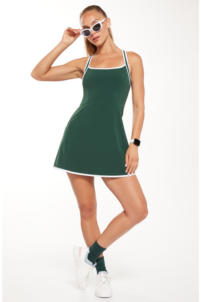 The Grace Court Dress, Alternate, color, GREEN PARK