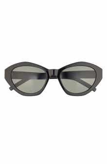 Saint Laurent 54mm Best Oval Sunglasses