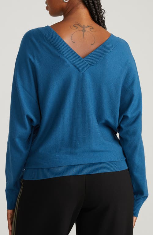 Universal Standard Savvy Sweater In Deep Teal