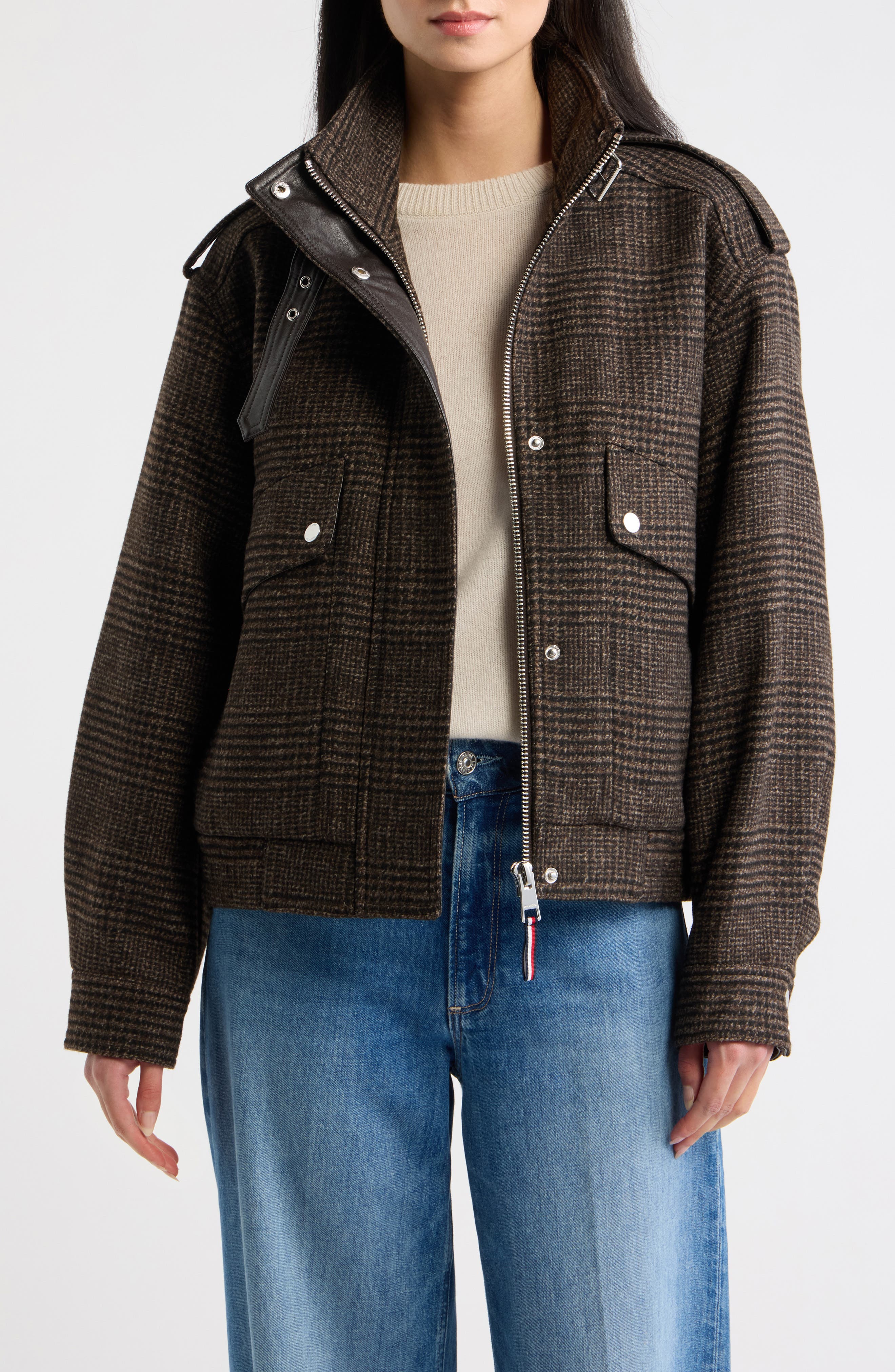 selected BROWN MENSWEAR PLAID