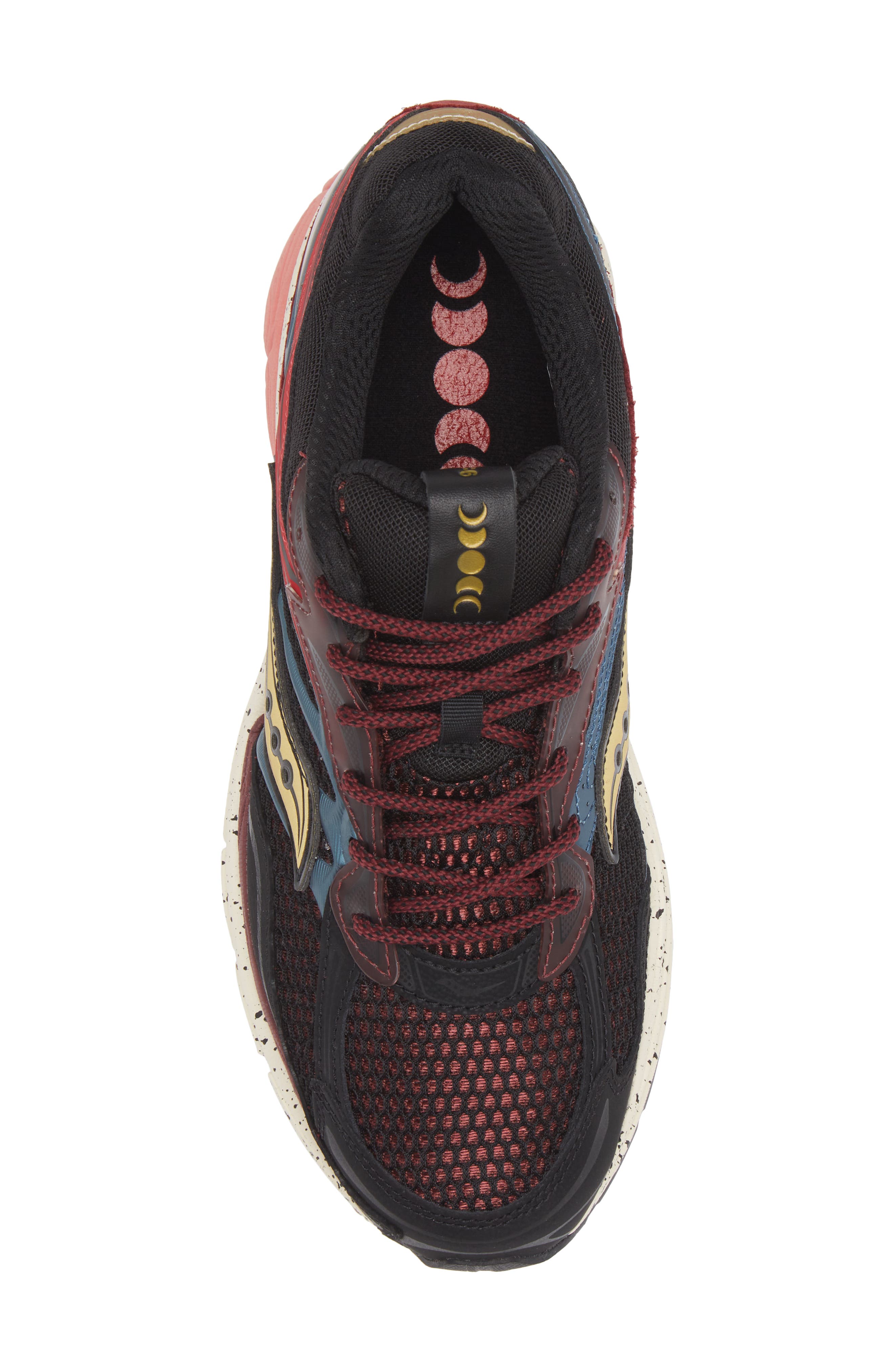 Saucony Gender Inclusive ProGrid Omni 9 Sneaker, Alternate, color, Multi Red