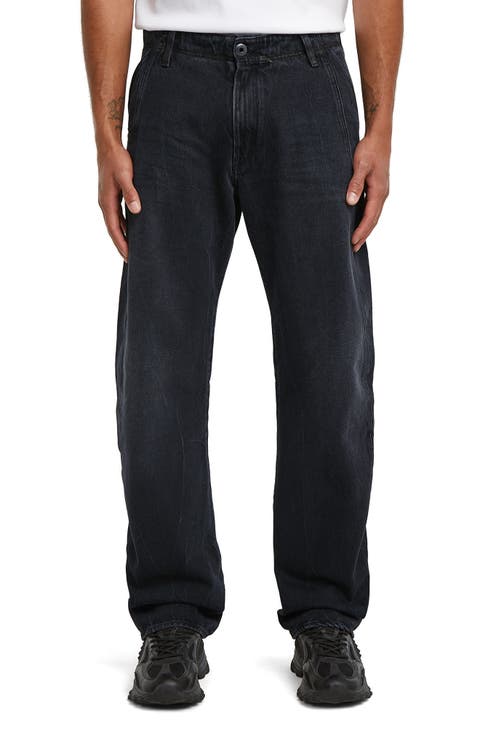 Contor 3D Straight Leg Jeans (Worn In Dark Moon)