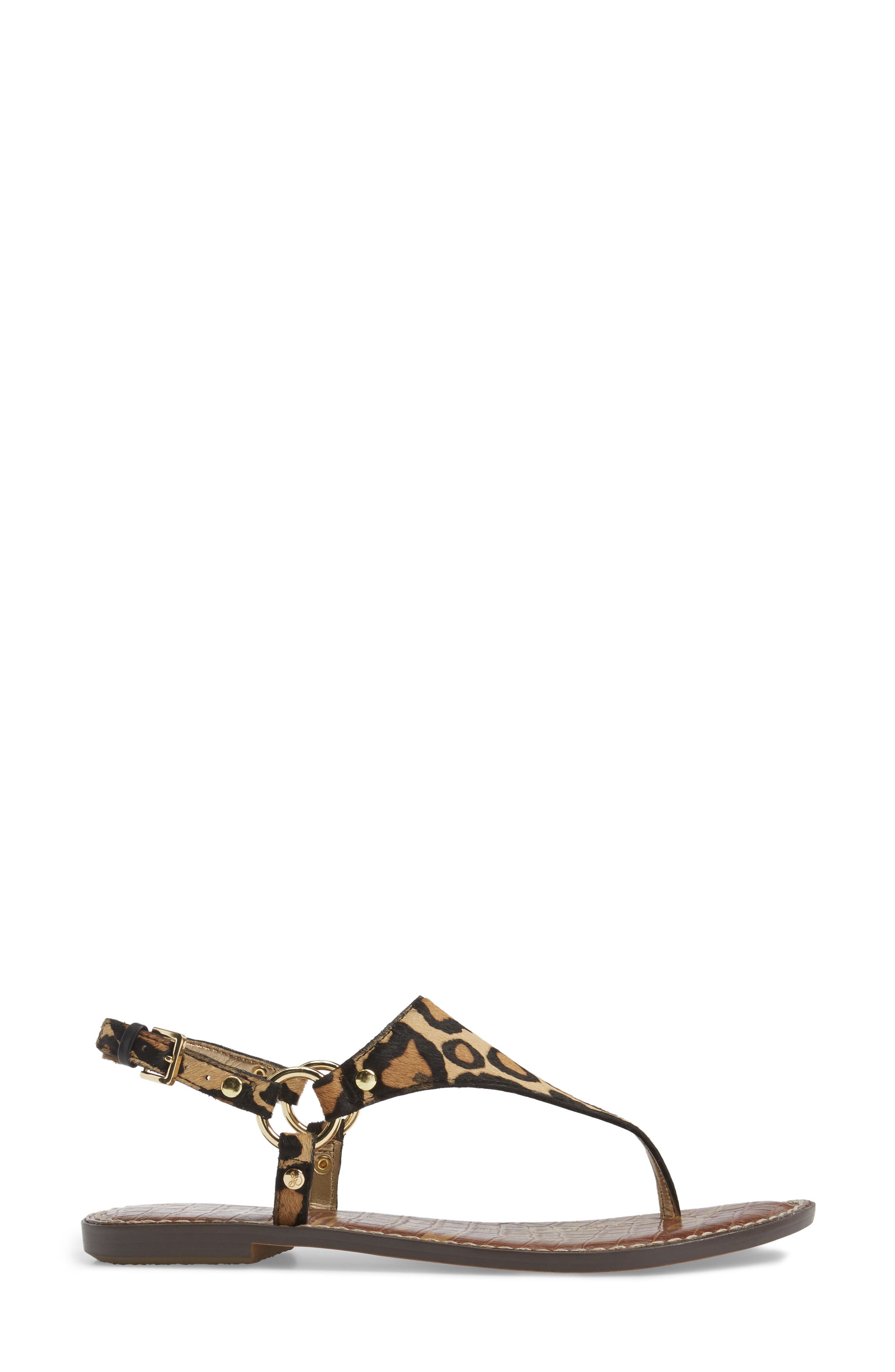 Greta Sandal, Alternate, color, NEW NUDE LEOPARD