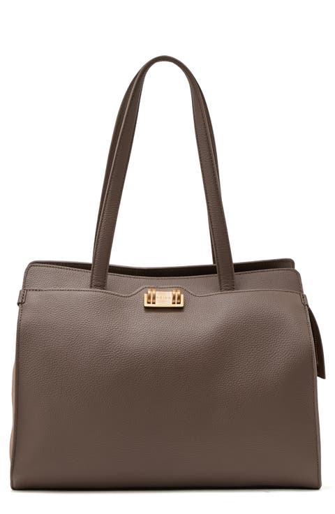 Delphine Leather Tote