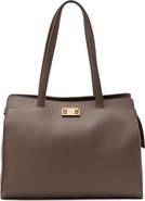 Reiss Delphine Leather Tote