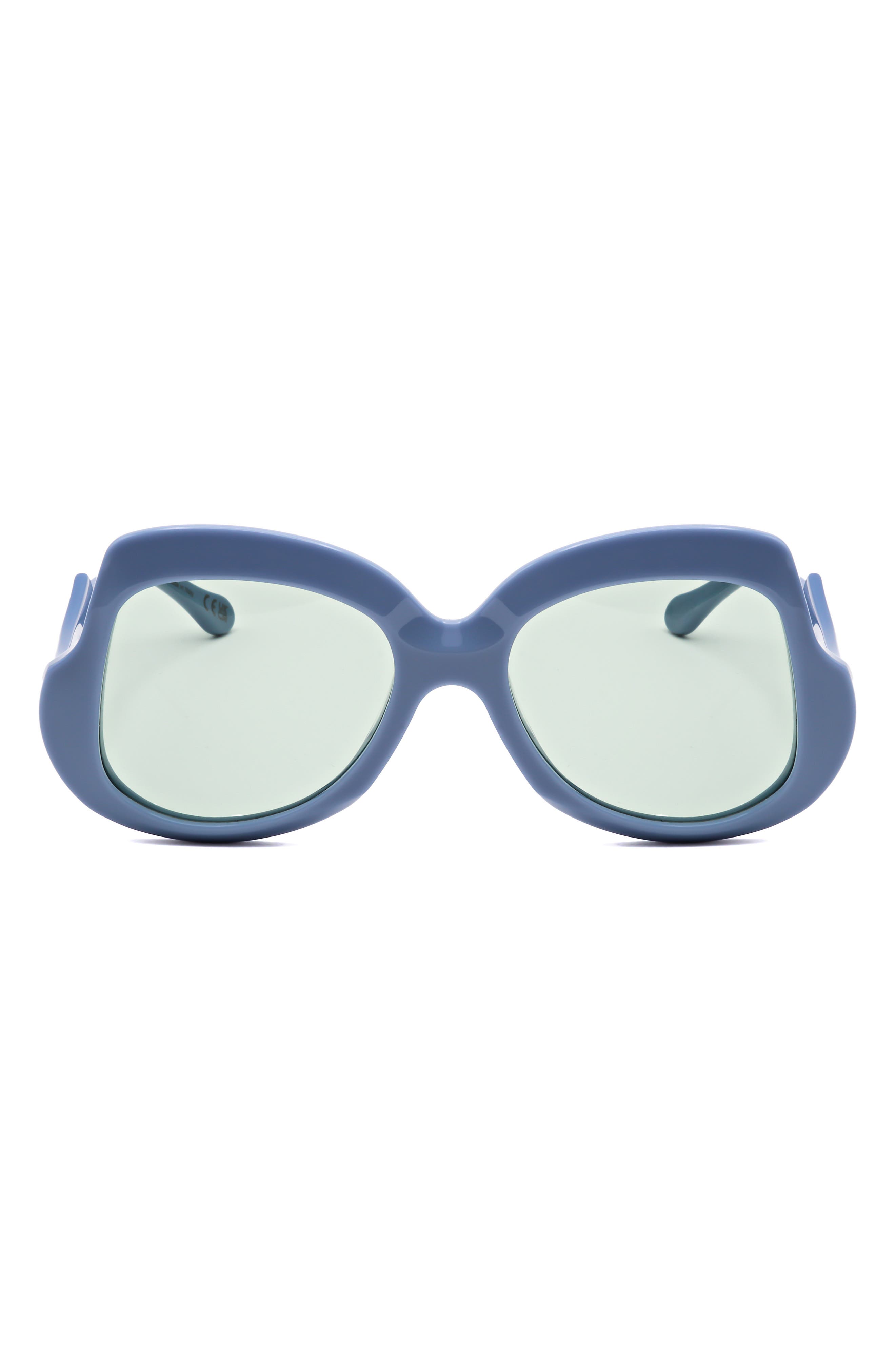 54mm Round Sunglasses