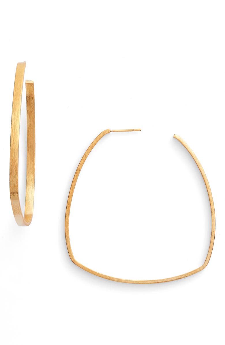 Dean Davidson Square Hoop Earrings, Main, color, Gold