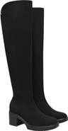 VIVAIA Fold-Over Square-Toe Knee-High Boots