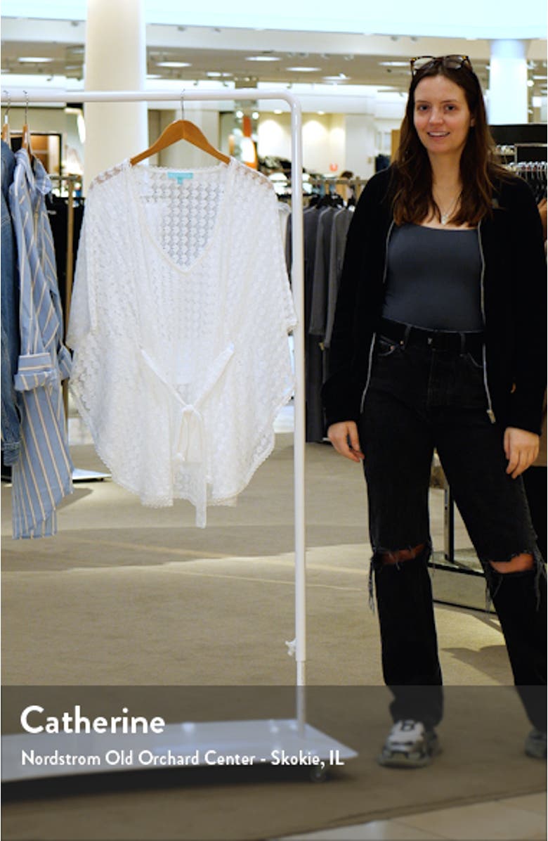 Petra Eyelet Cover-Up Dress, sales video thumbnail