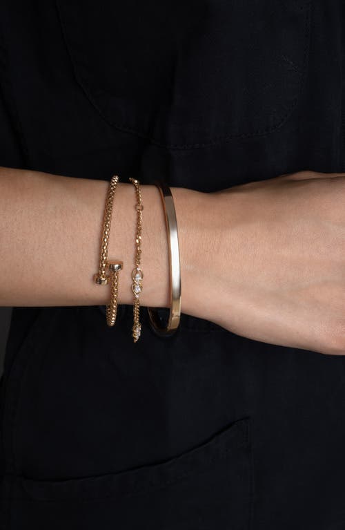 Bony Levy 14k Gold Rectangular Bracelet In Gold
