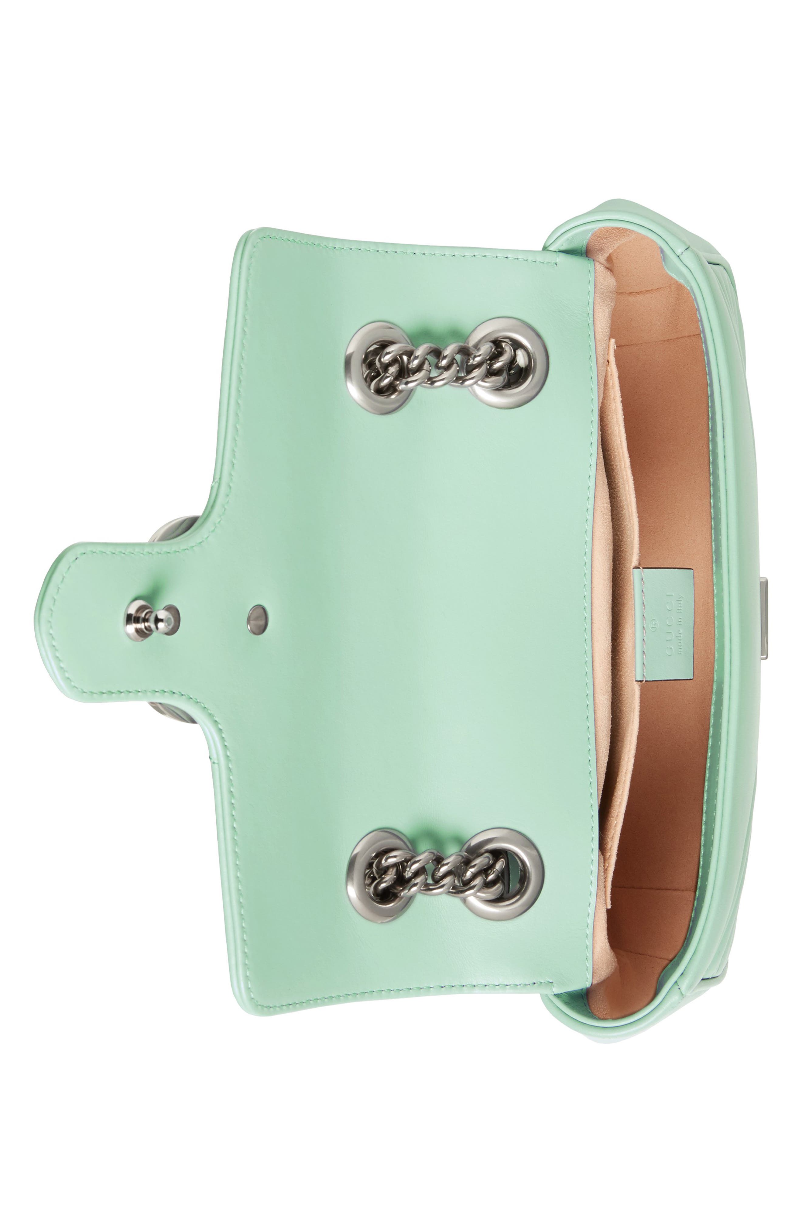 Gucci Mini GG 2.0 Matelassé Leather Shoulder Bag, Alternate, color, 