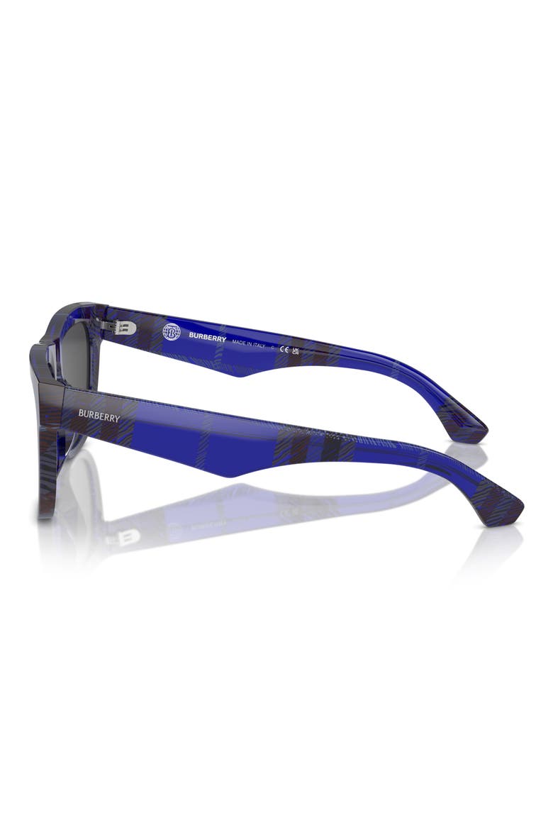 56mm Square Sunglasses, Alternate, color, DARK GREY