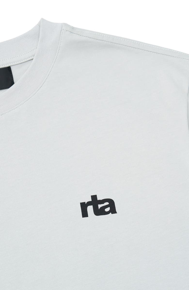 RtA Lawrence Long Sleeve Graphic T-Shirt, Alternate, color, Smoke Spiked Type