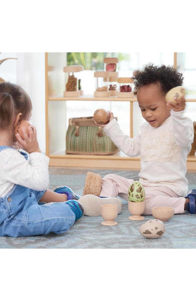 Kaplan Early Learning Company Sensory Egg Shakers - Set of 6, Alternate, color, Multicolored