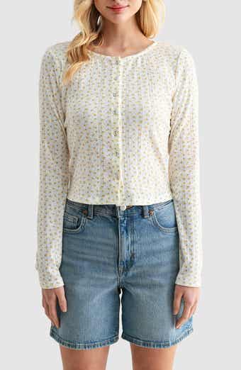 Lush Pointelle Cardigan