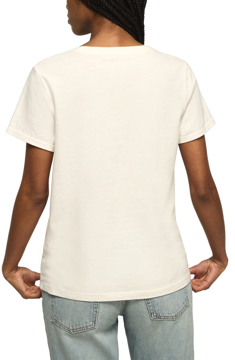 Lucky Brand Enjoy My Charm T-Shirt, Alternate, color, Gardenia