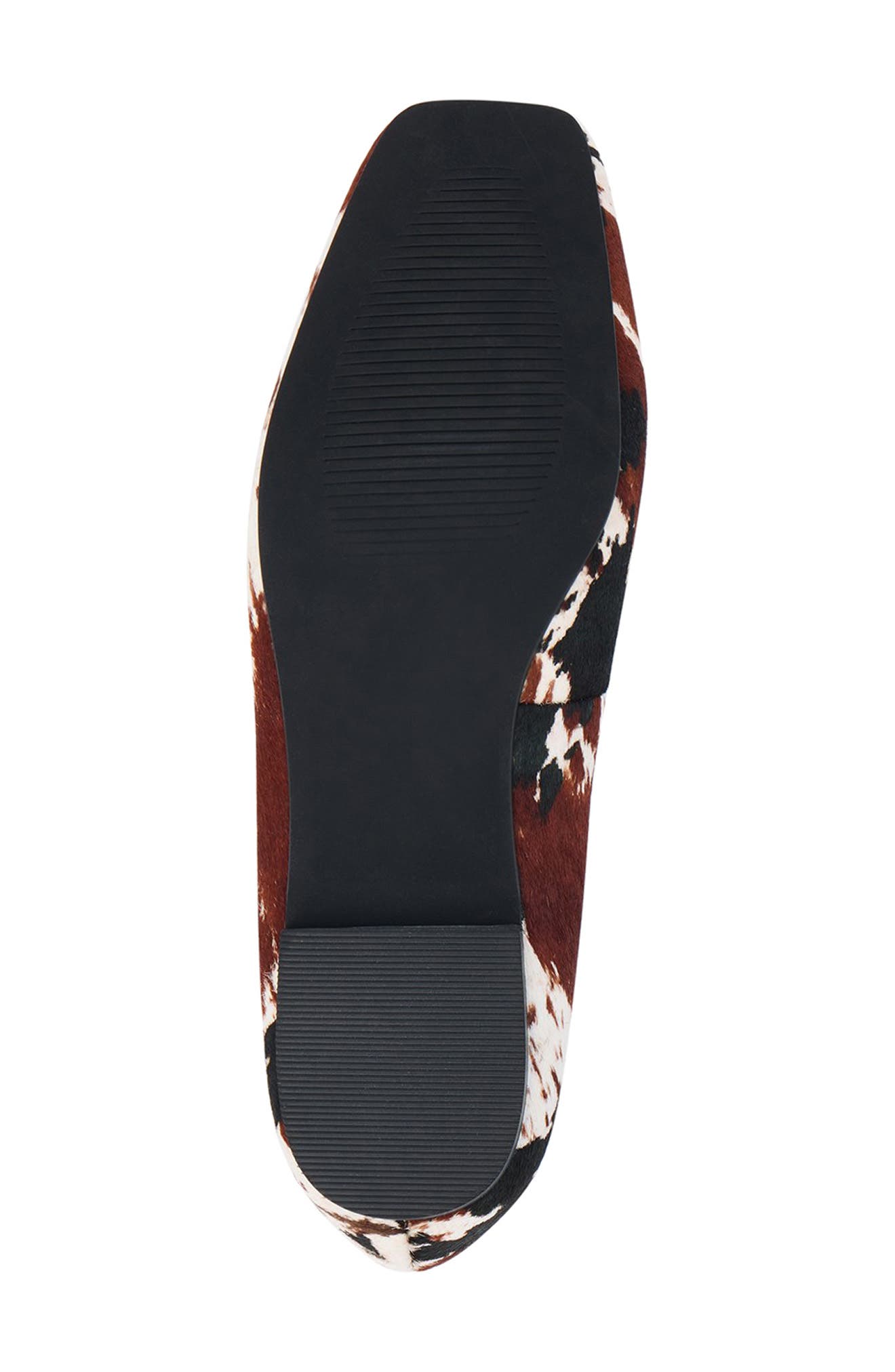 Phillip Genuine Calf Hair Ballet Flat, Alternate, color, BROWN MULTI CALF HAIR