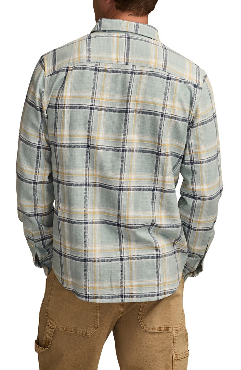 Lucky Brand Plaid Slub Utility Shirt, Alternate, color,