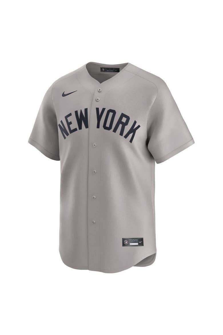 Men's Nike Anthony Volpe Gray New York Yankees Away Limited Player Jersey, Alternate, color, Gray