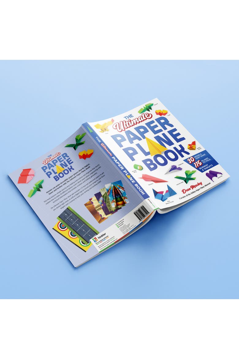 Ultimate Paper Plane Book, 352 Pages, Step by Step Project Instructions, Alternate, color, Multicolored