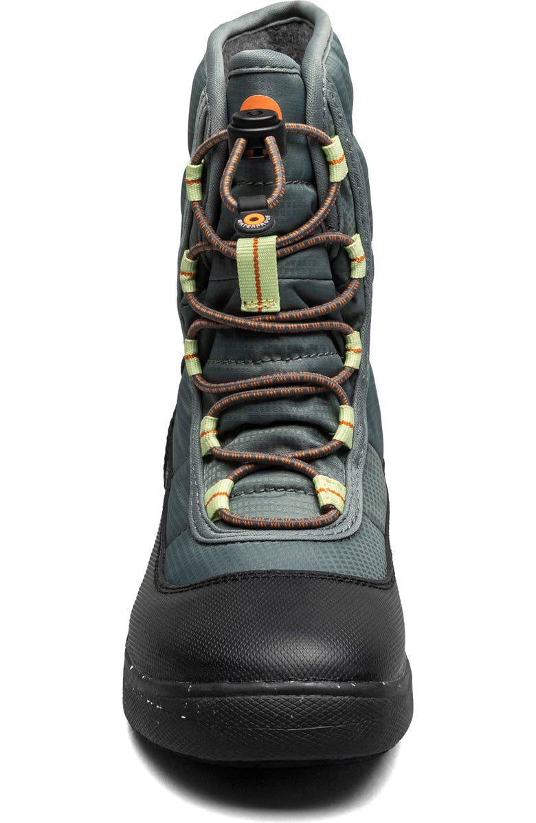 Bogs Kids' Skyline Snow Waterproof Boot, Alternate, color, Dark Spruce