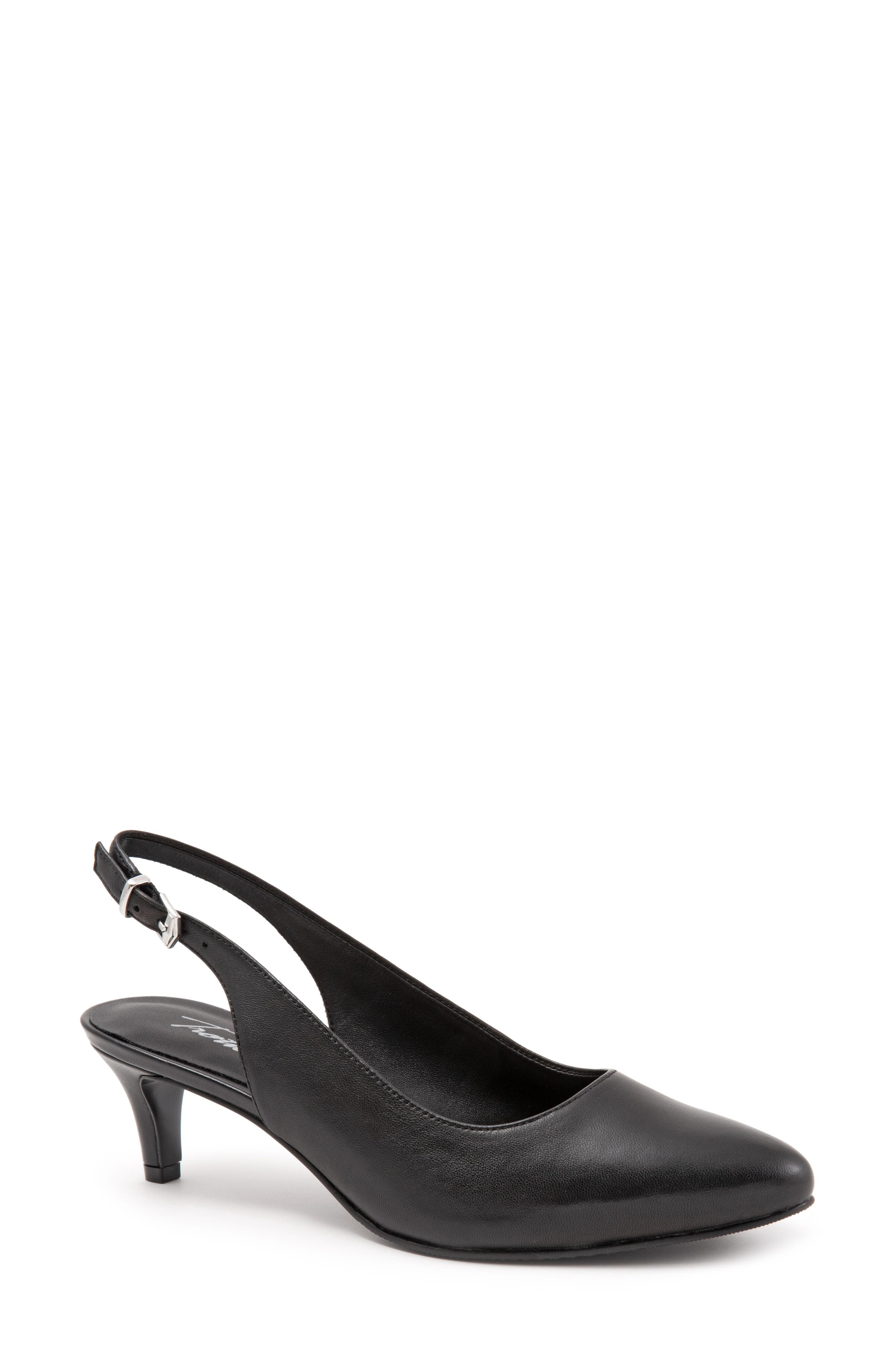 Trotters Keely Kitten Heel Slingback Pump, Main, color, 
