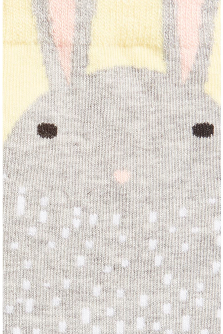 Baby Bunny Assorted 2-Pack Socks, Alternate, color, GREY ASH HEATHER