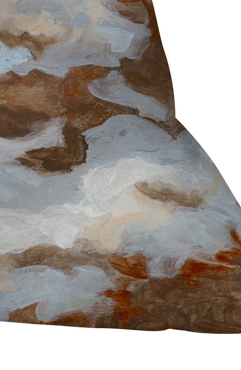 Deny Designs Clouds Dance Accent Pillow, Alternate, color, Blue