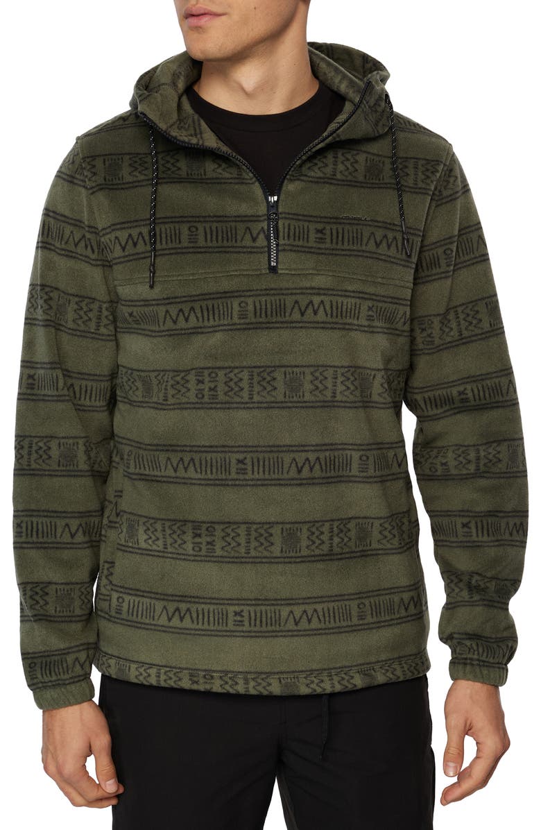 O'Neill Landward Superfleece Pullover Hoodie, Main, color, 