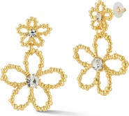 SPHERA MILANO Flower Drop Earrings