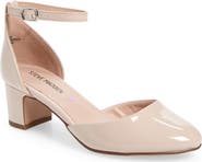 Steve Madden Prettyy Ankle Strap Block Heel Pump