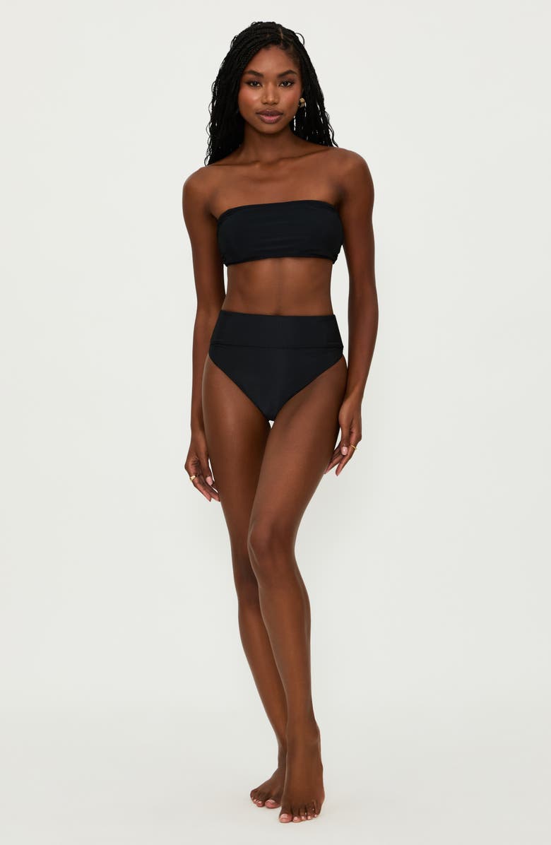 Beach Riot Kelsey Bikini Top, Alternate, color, Black