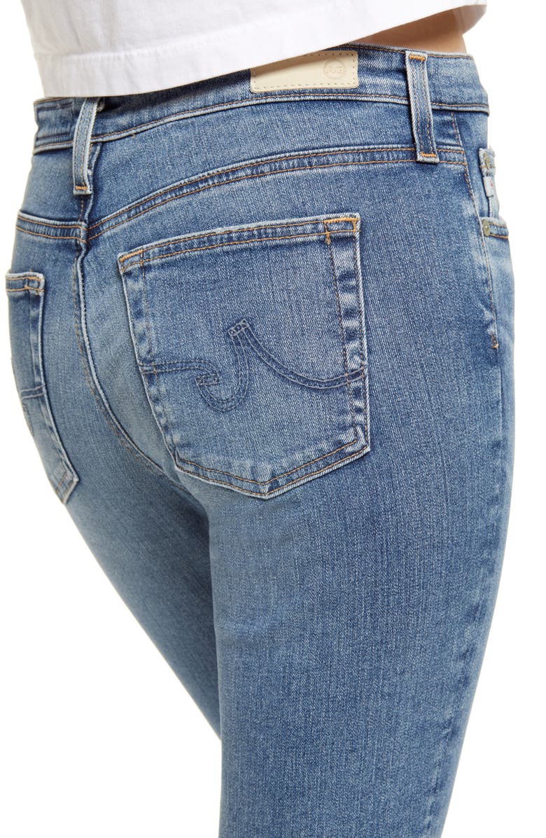 AG The Prima Raw Hem Ankle Skinny Jeans, Alternate, color, 19 Years Topogr