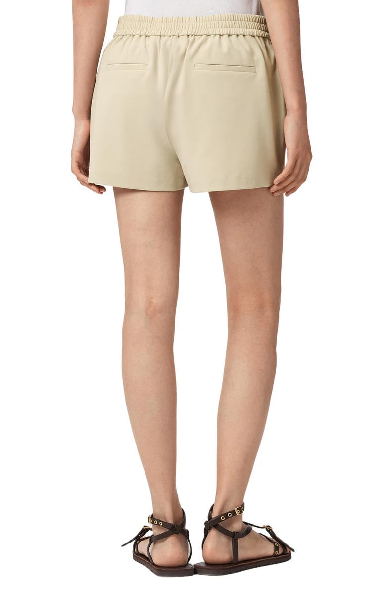 AllSaints Aleida Drawstring Shorts, Alternate, color, Haze Green